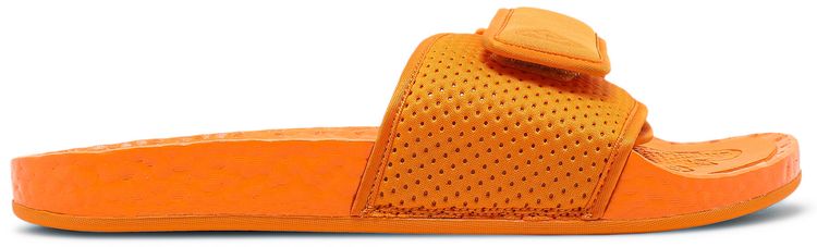 Pharrell x adidas Boost Slides Bright Orange