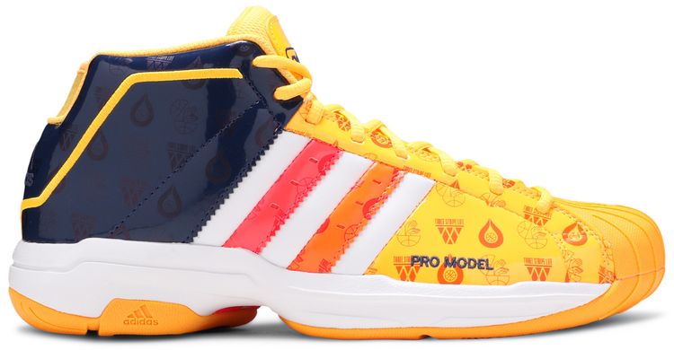 Adidas Pro Model 2G Signal Orange Indigo