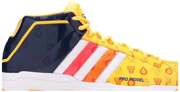 Adidas Pro Model 2G Signal Orange Indigo