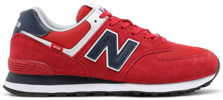 New Balance 574 Team Red