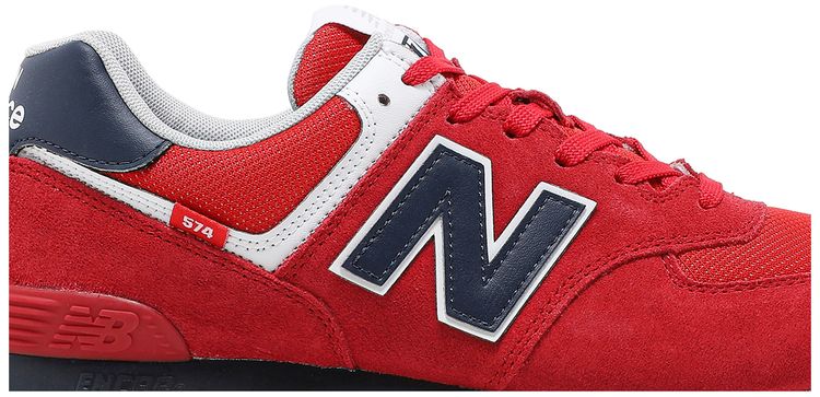 New Balance 574 Team Red