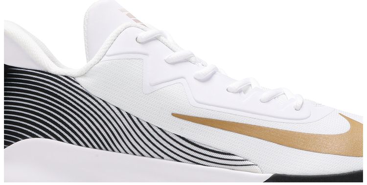 Nike Precision 4 White Metallic Gold