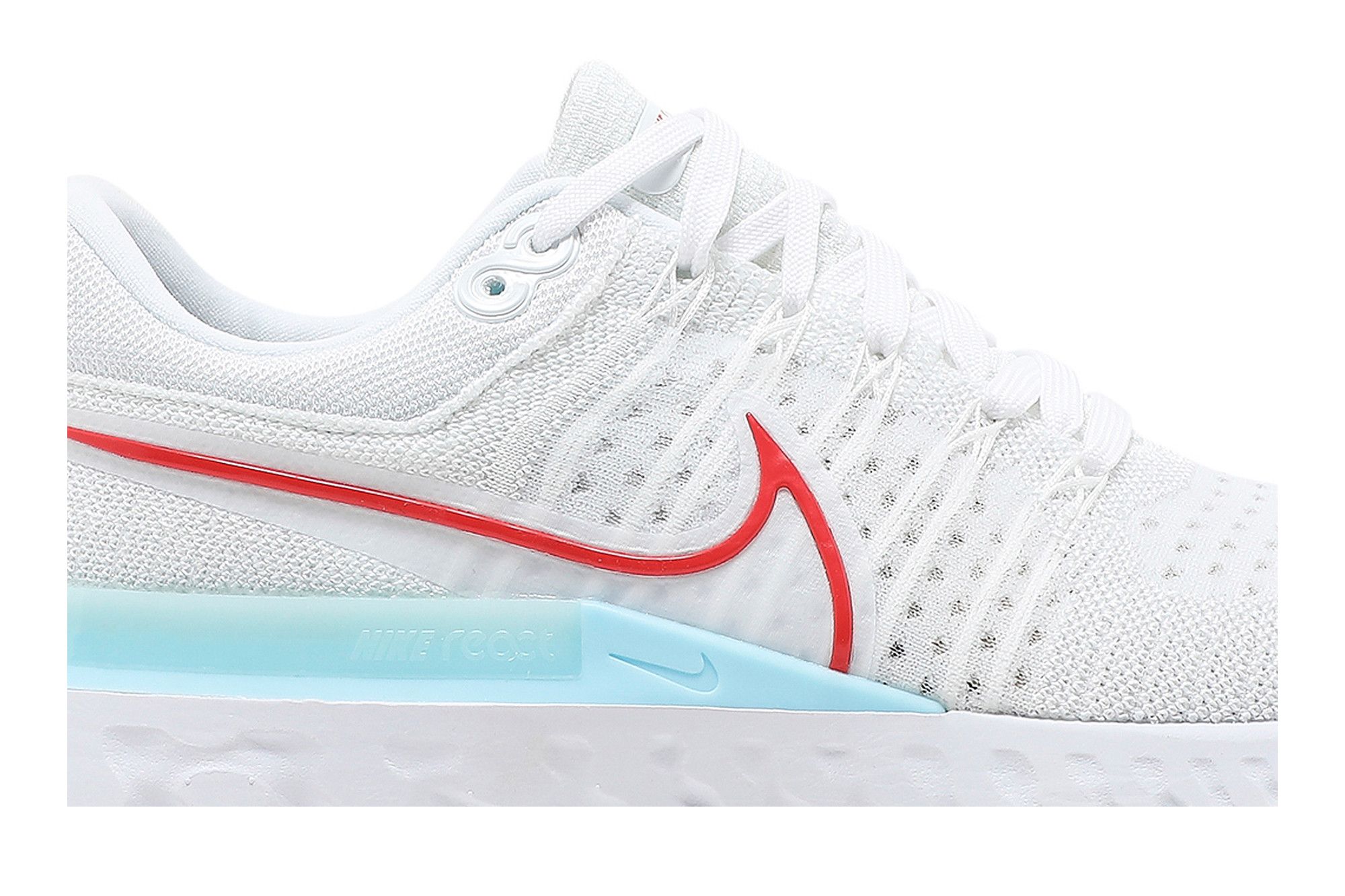 nike react infinity run flyknit 2 white glacier ice
