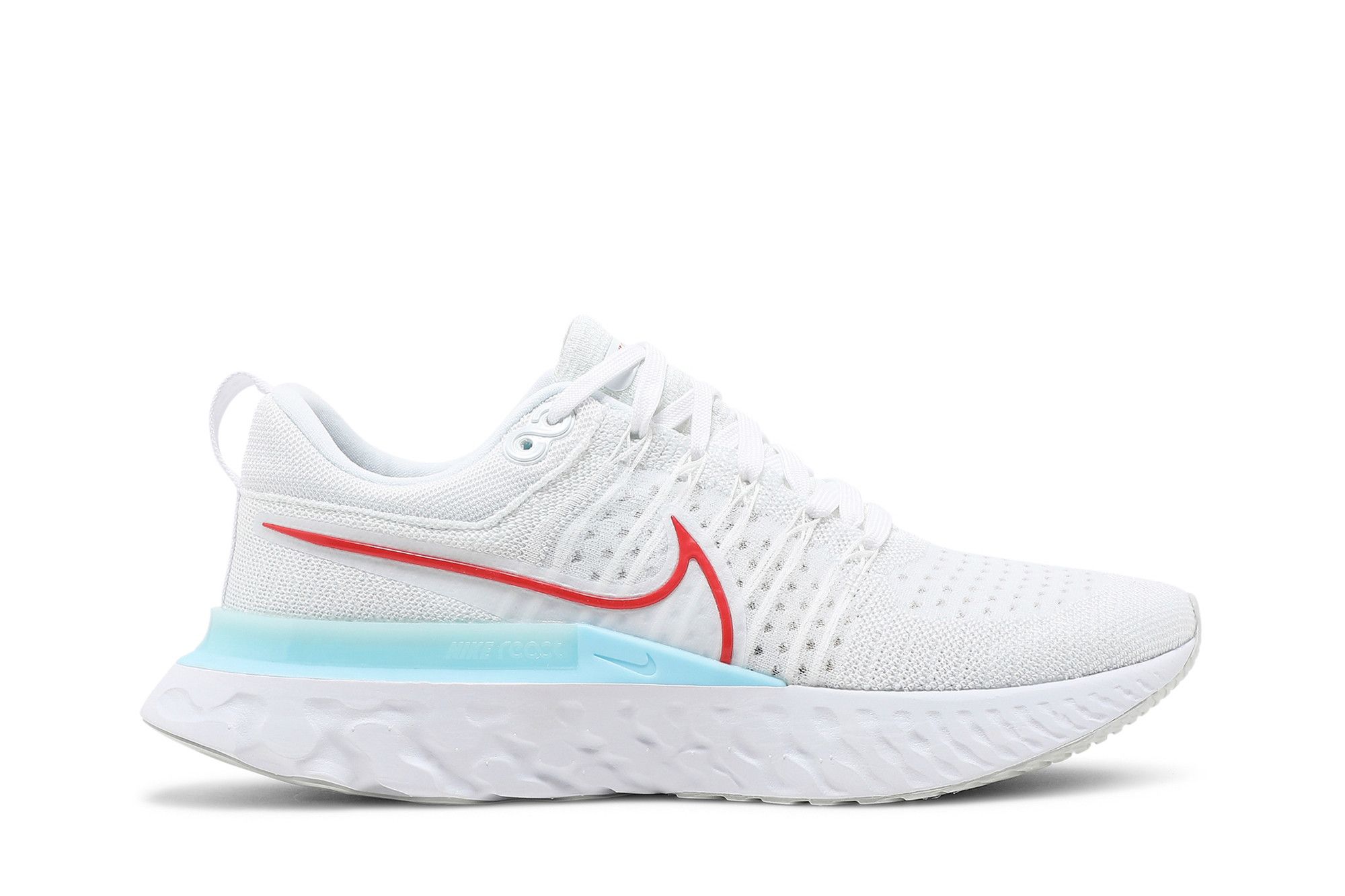 Size 10.0 React Infinity Run Flyknit 2 White Glacier Ice