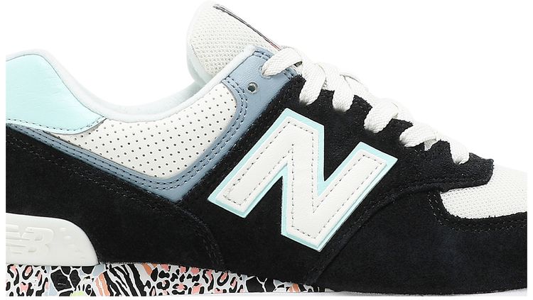 New Balance Wmns 574 Black White Mint