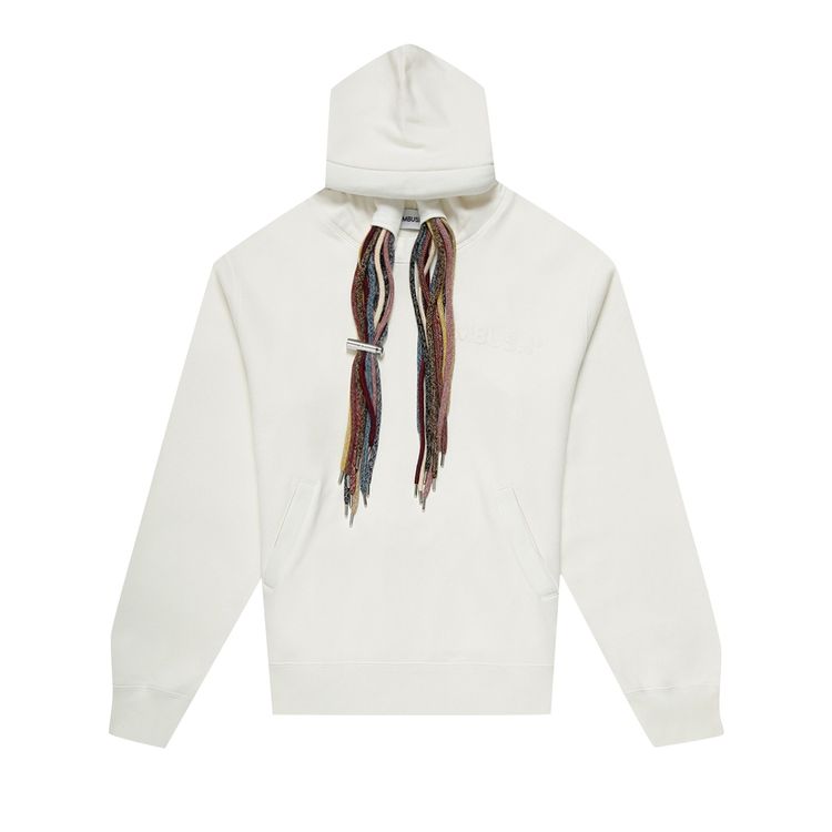 Ambush Multicord Hooded Sweatshirt White
