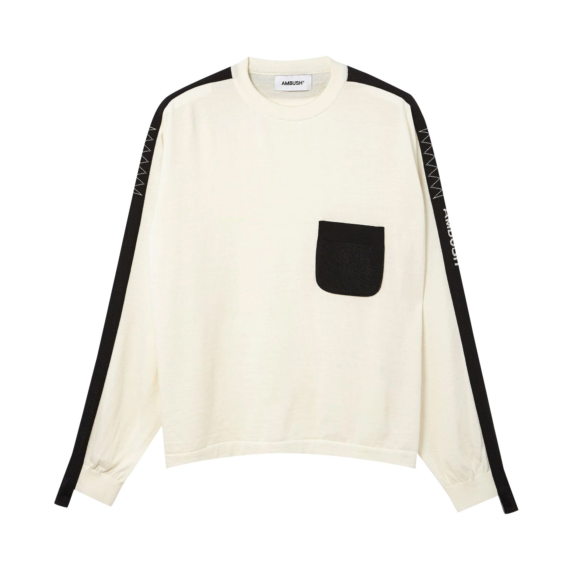 Buy Ambush Taped Knit Sweater 'Off White' - BMHE008S21KNI001 0303