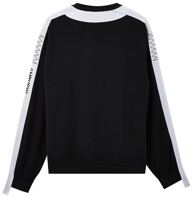 Ambush Taped Knit Sweater Black