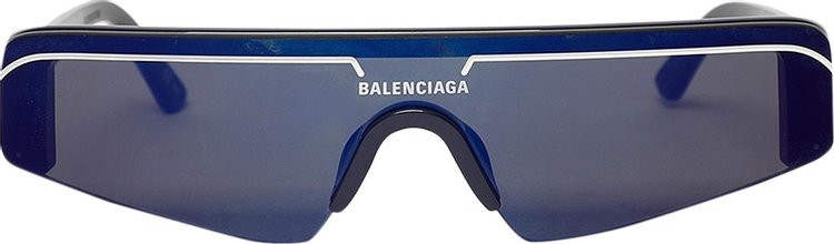 Balenciaga Sunglasses Shiny Blue