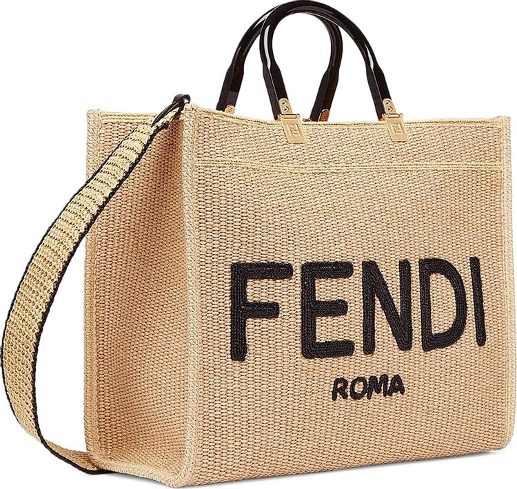 Fendi Sunshine Medium Tote Nero