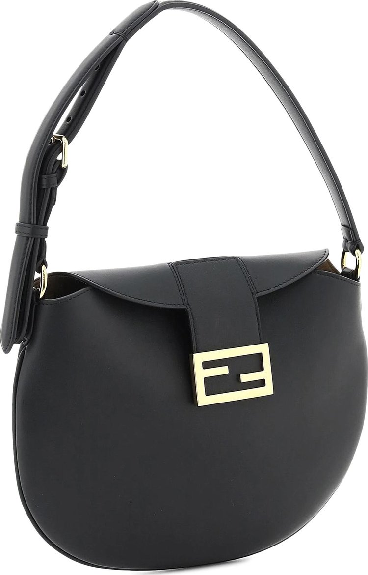 Fendi Croissant Shoulder Bag Nero