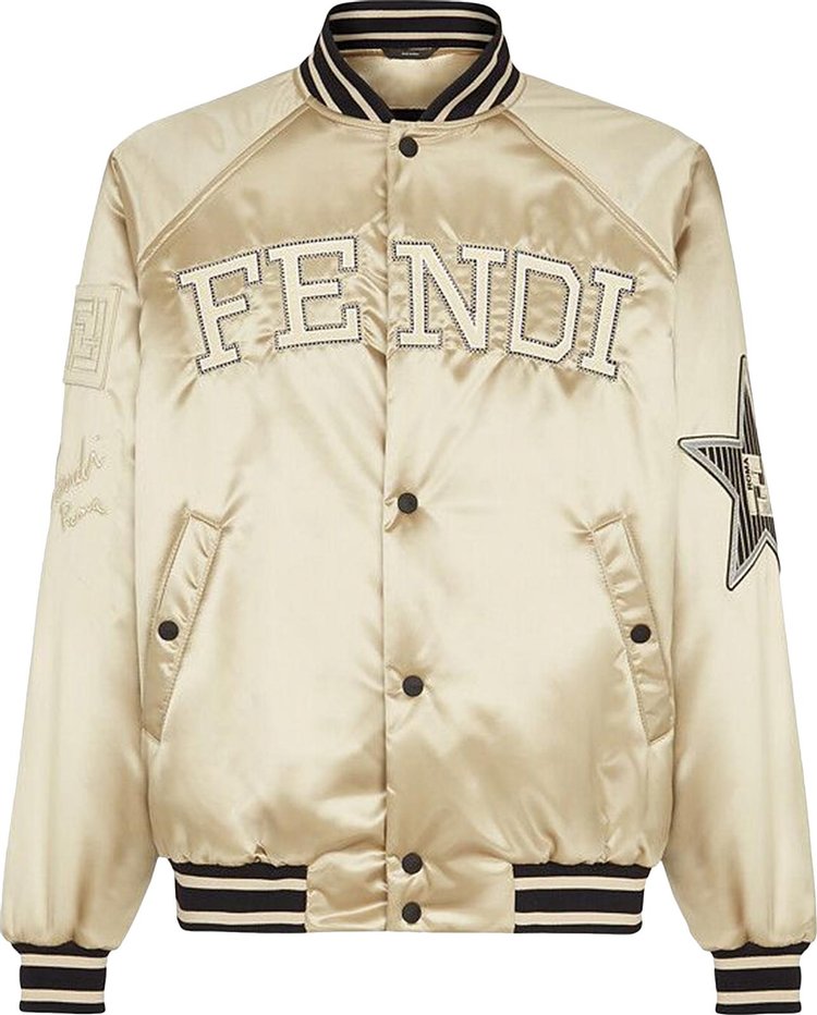 Fendi Bomber Jacket Champagne