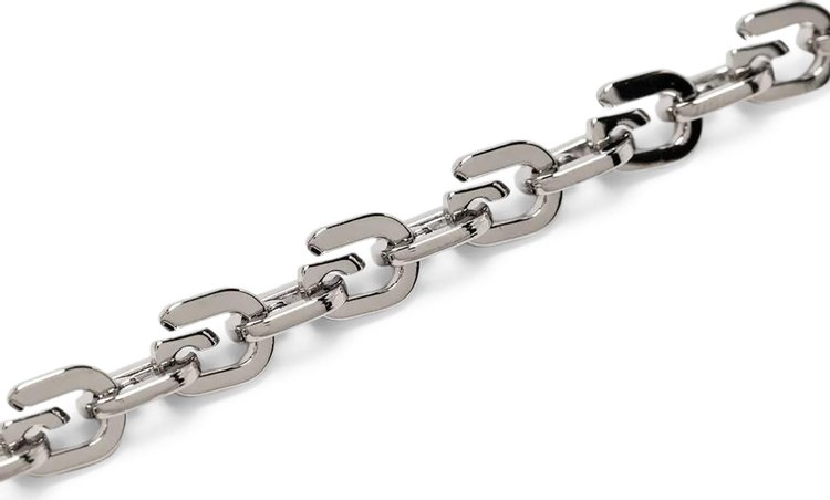 Givenchy G Link Necklace Silver