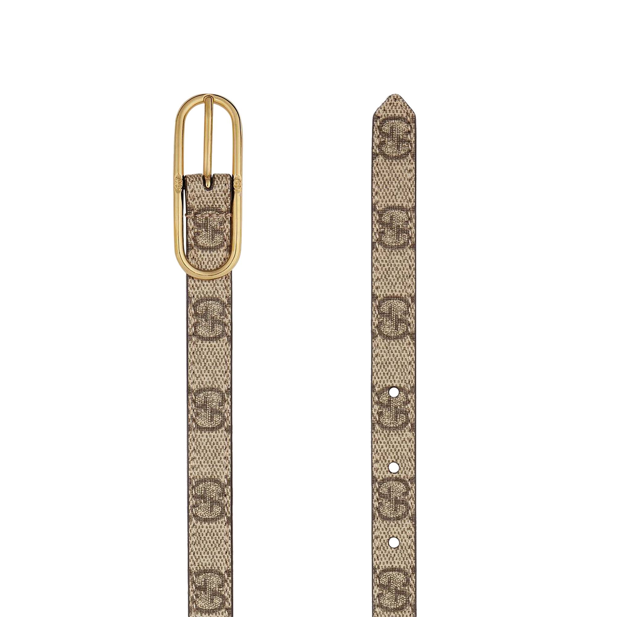 Jackie thin gg supreme canvas belt clearance