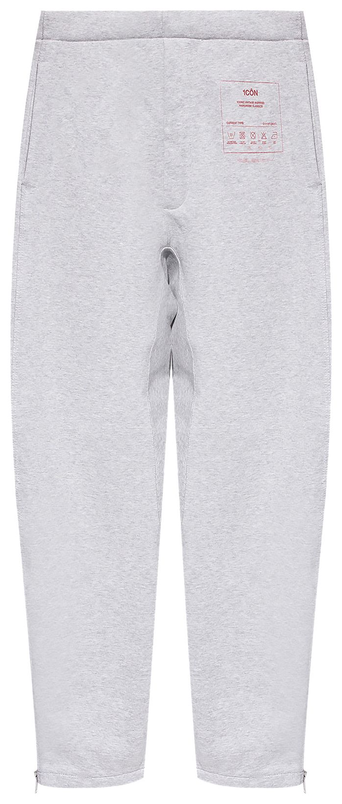 Maison Margiela French Terry Sweatpants Grey Melange