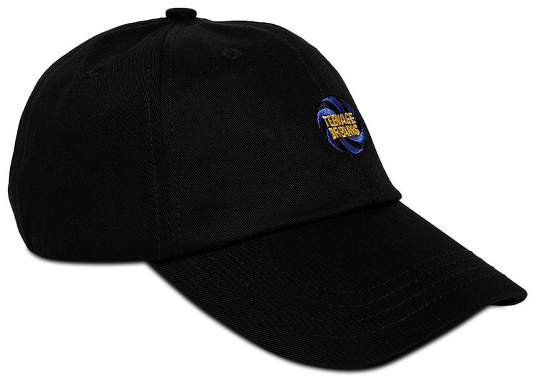 Raf Simons Basic Cap With Badge Black