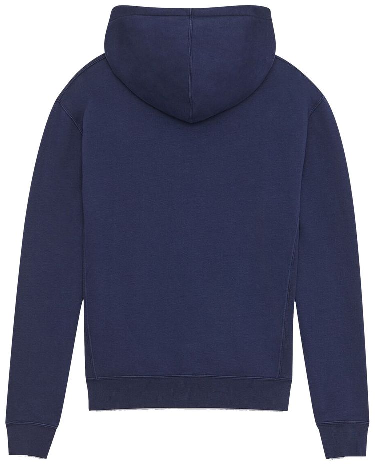 Saint Laurent Amour Cruel Popover Hoodie Washed Navy