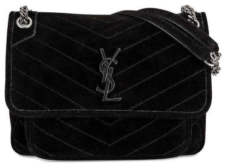 Saint Laurent Medium Niki Chain Bag Nero