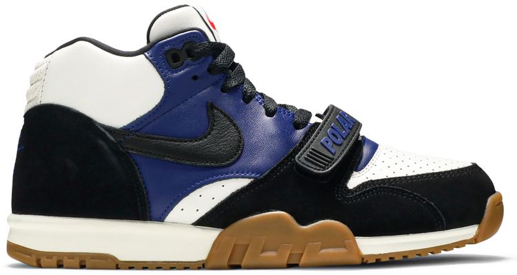 Polar Skate Co x Air Trainer 1 SB Black Deep Royal Blue