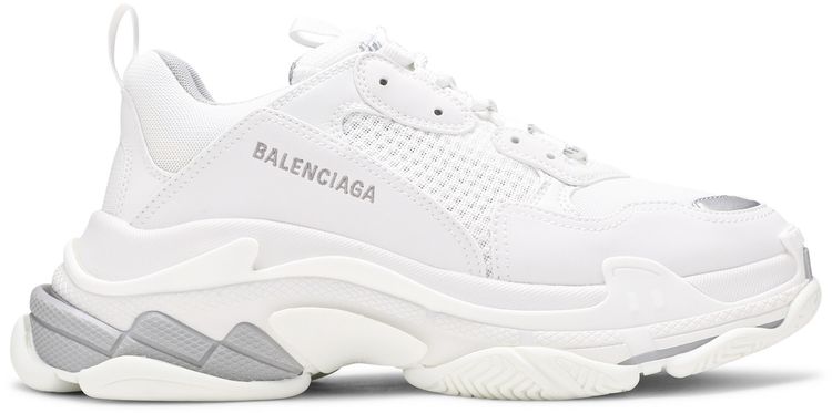 Balenciaga Triple S Sneaker White Metal Grey