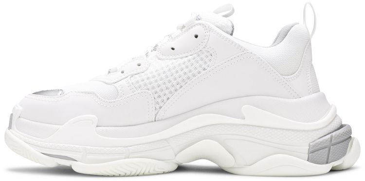 Balenciaga Triple S Sneaker White Metal Grey
