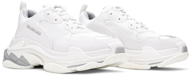 Balenciaga Triple S Sneaker White Metal Grey