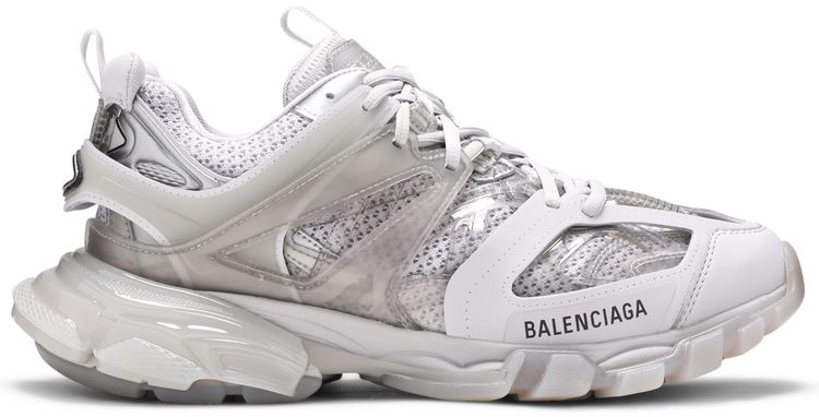 Balenciaga Track Sneaker Clear Sole   Light Grey