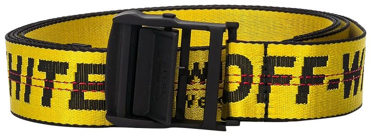 Achetez des Off-White Classic Industrial Belt 'Yellow/Black