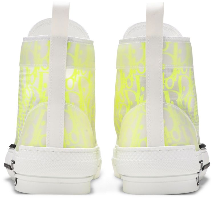 Dior B23 High Dior Oblique   White Yellow