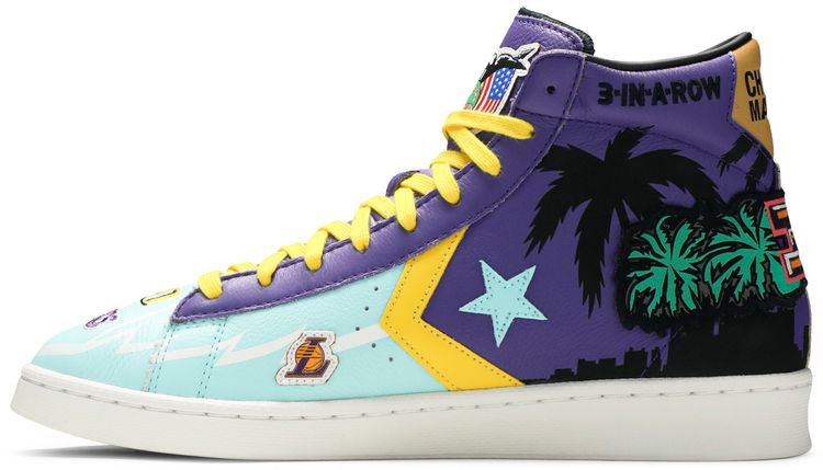 Converse Chinatown Market x Pro Leather High Lakers Championship Jacket