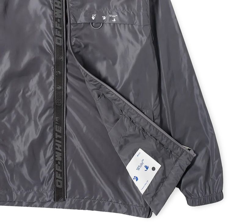 Off White Windbreaker Magnet White