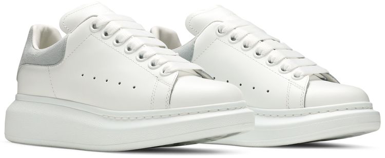 Alexander McQueen Wmns Oversized Sneaker White Dove Grey