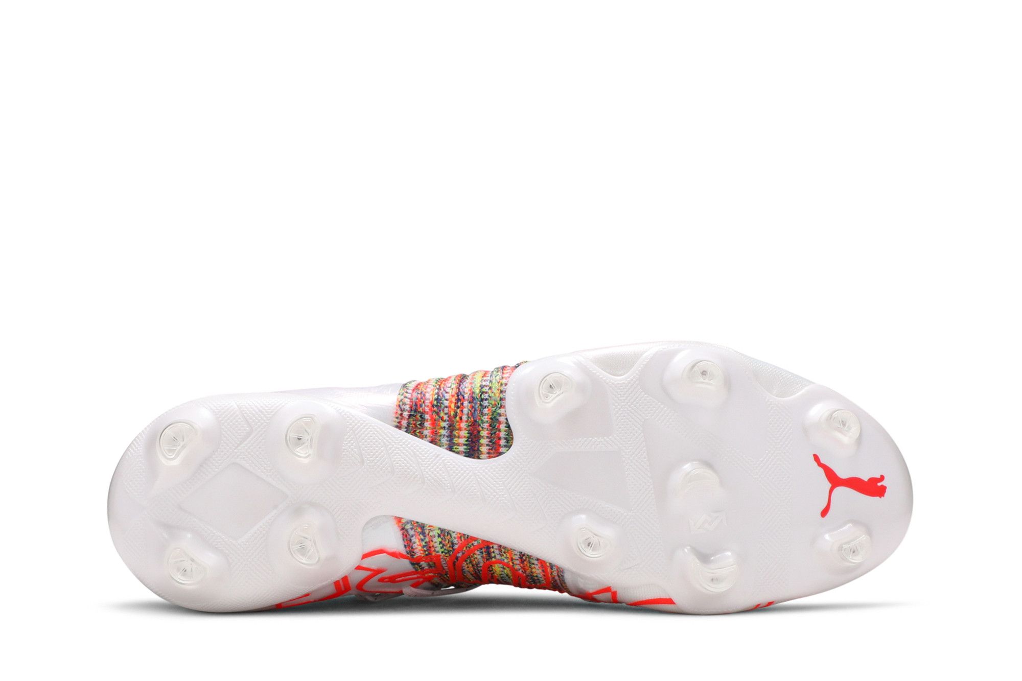 Buy Puma Future Z 1.1 FG AG 'White Red Blast' - 106028 03 | GOAT