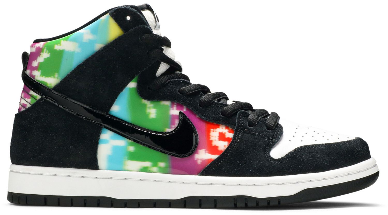 nike sb dunk high tv static