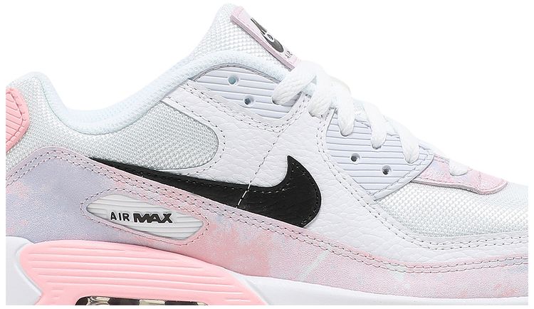 Nike Air Max 90 GS White Pink Tie Dye