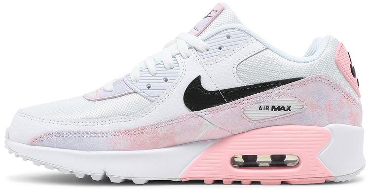 Nike Air Max 90 GS White Pink Tie Dye