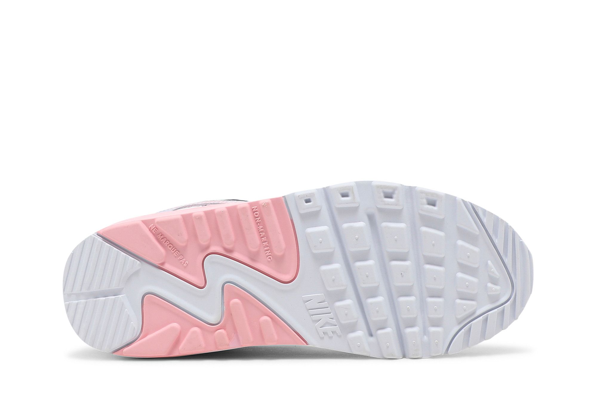 air max 90 white pink tie dye