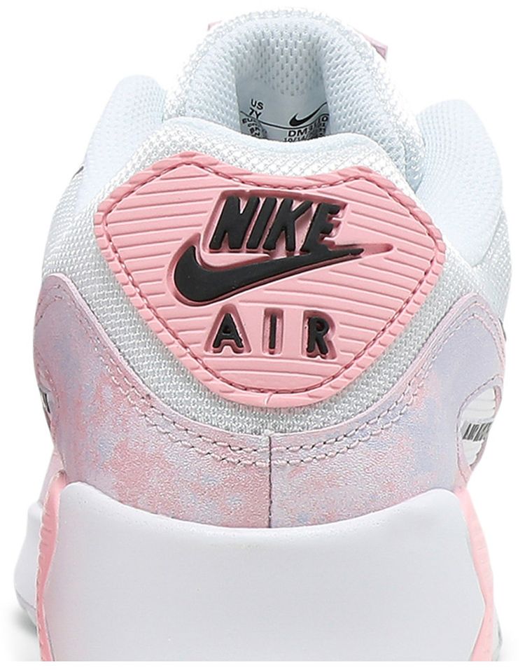 Nike Air Max 90 GS White Pink Tie Dye