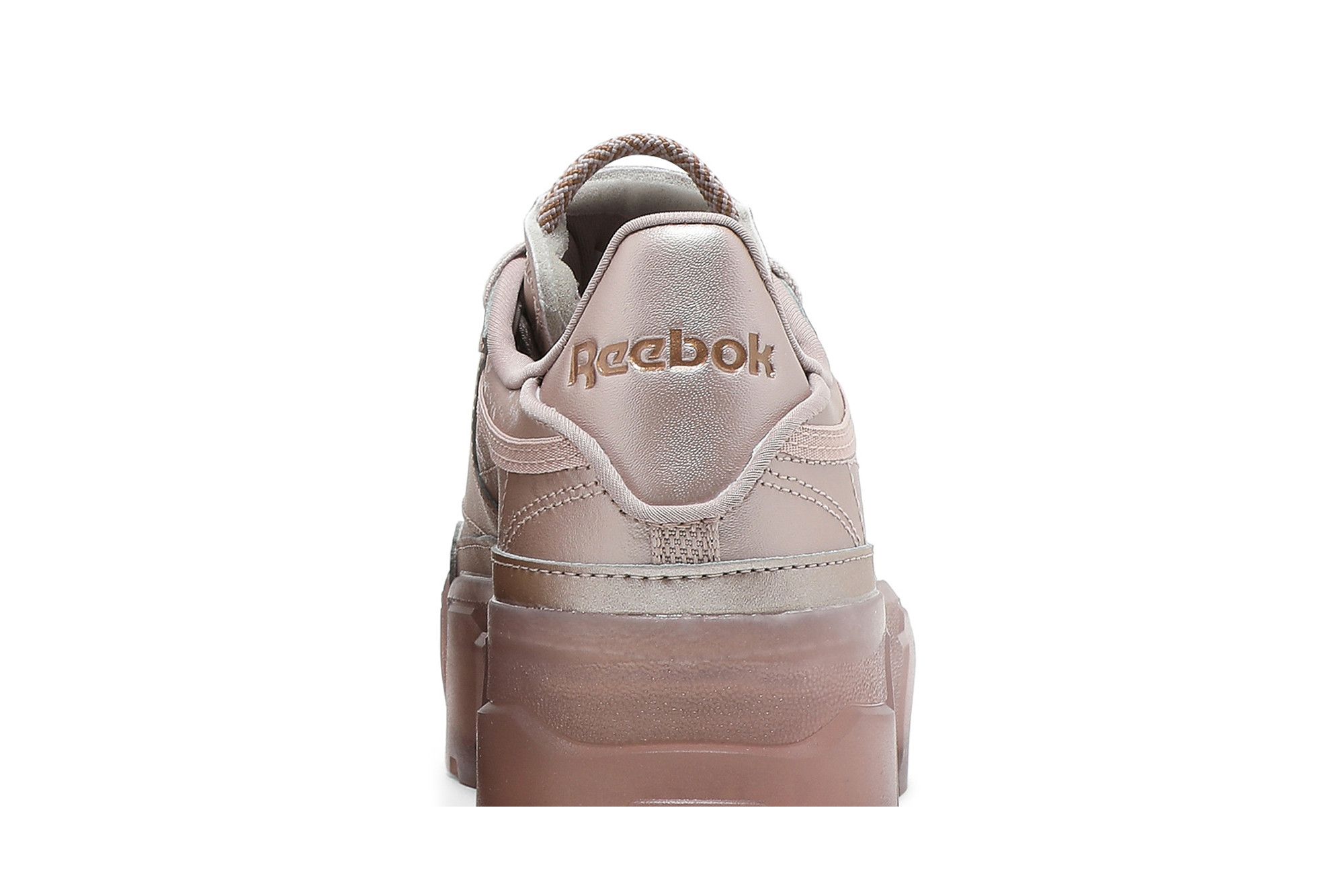 reebok club c rose gold