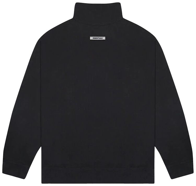 Fear of God Essentials Mock Neck Sweatshirt Black