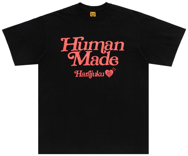Girls Dont Cry x Human Made Harajuku T Shirt 1 Black