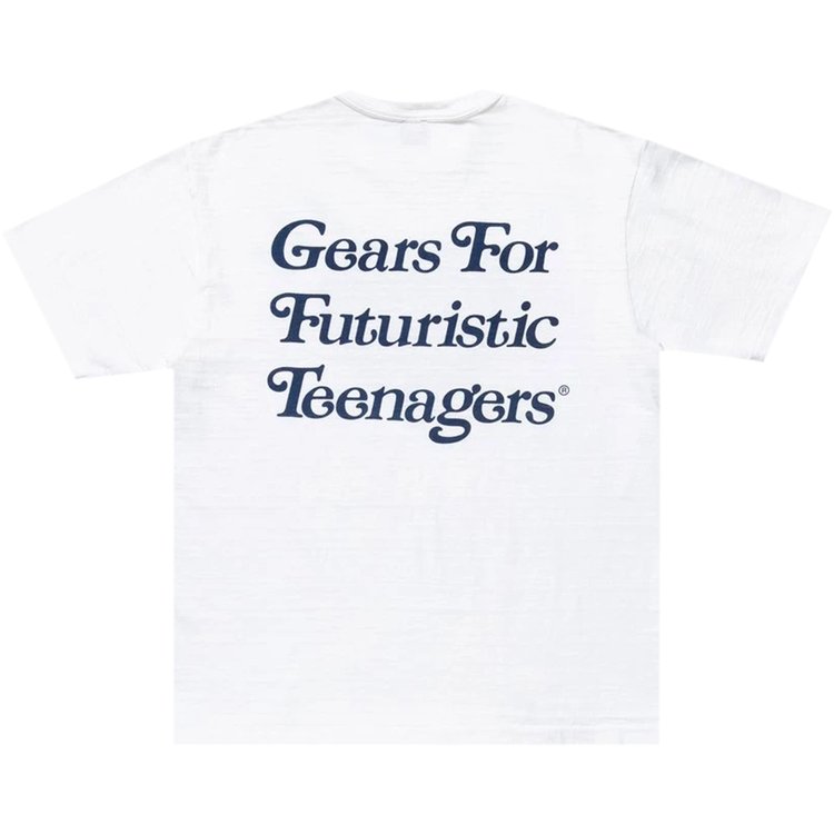 Girls Dont Cry x Human Made Gears For Futuristic Teenagers T Shirt White