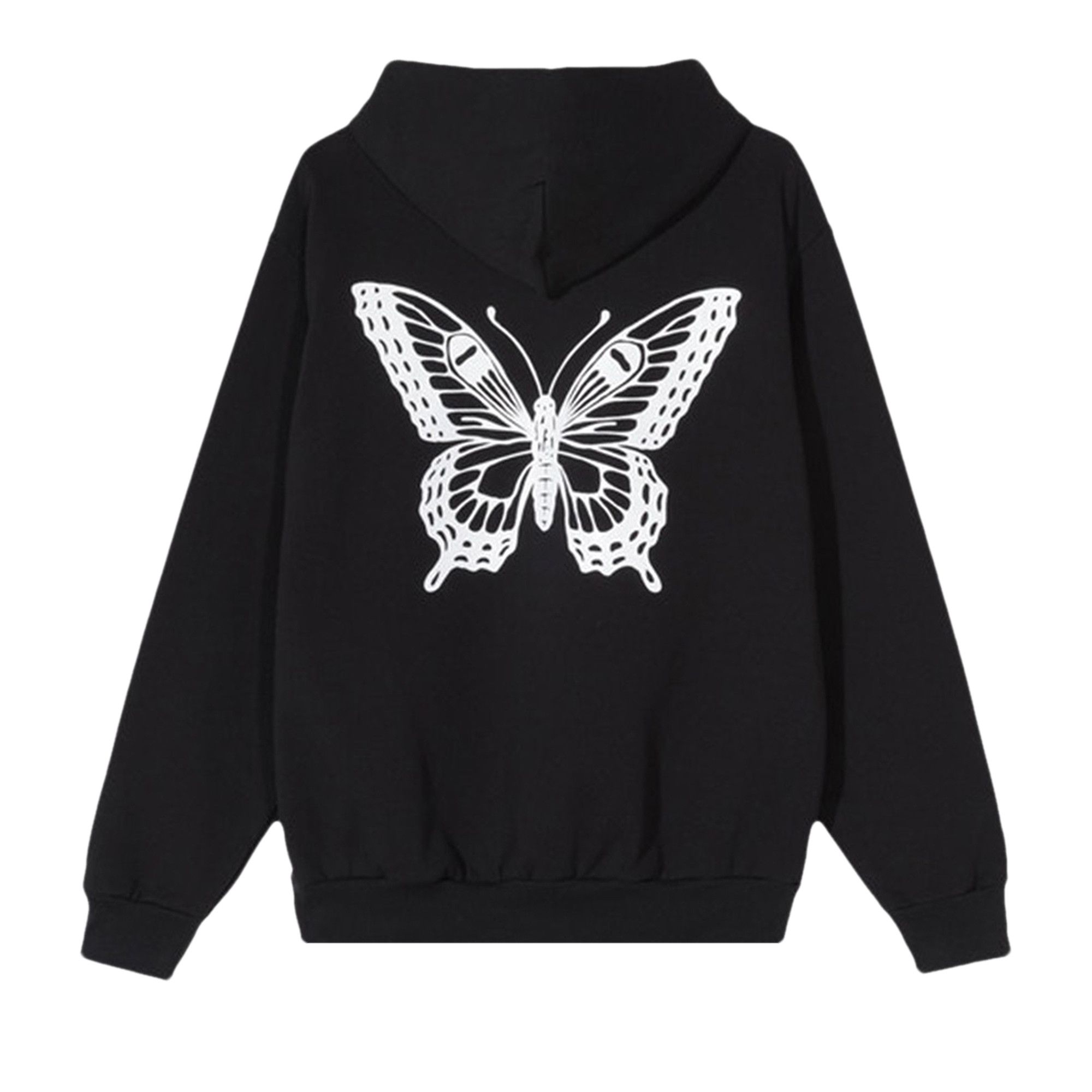 【お年玉セール特価】 Buy Girls Don't Cry Butterfly Hoodie 'Black' - 2109 トップス