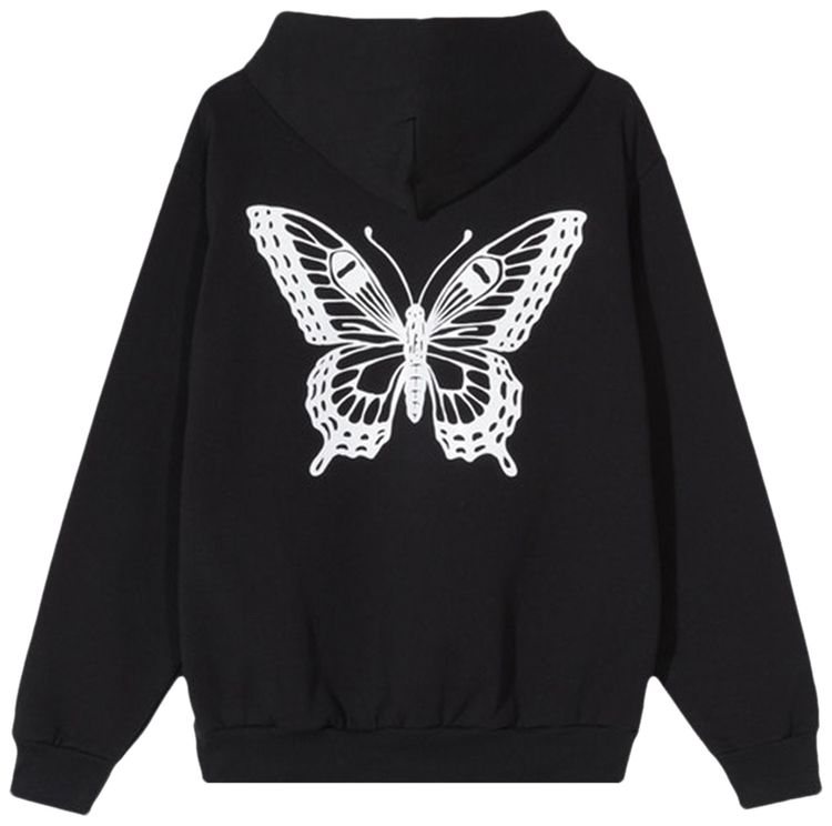 Girls Dont Cry Butterfly Hoodie Black