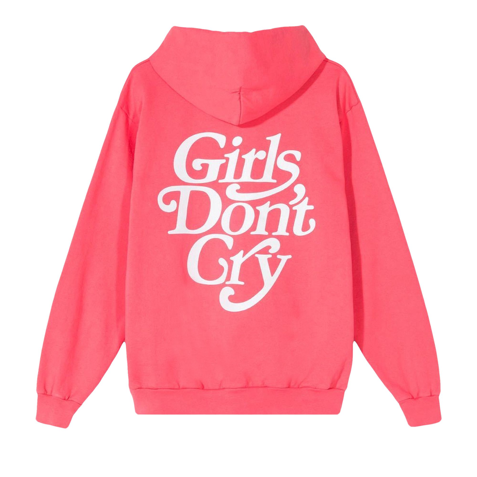 期間限定セール Buy Girls 1FW190106LH 2109 - 'Pink' Hoodie Logo Cry Don't トップス