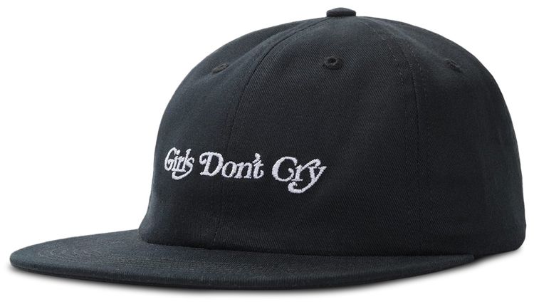 Girls Dont Cry 6 Panel Cap Black