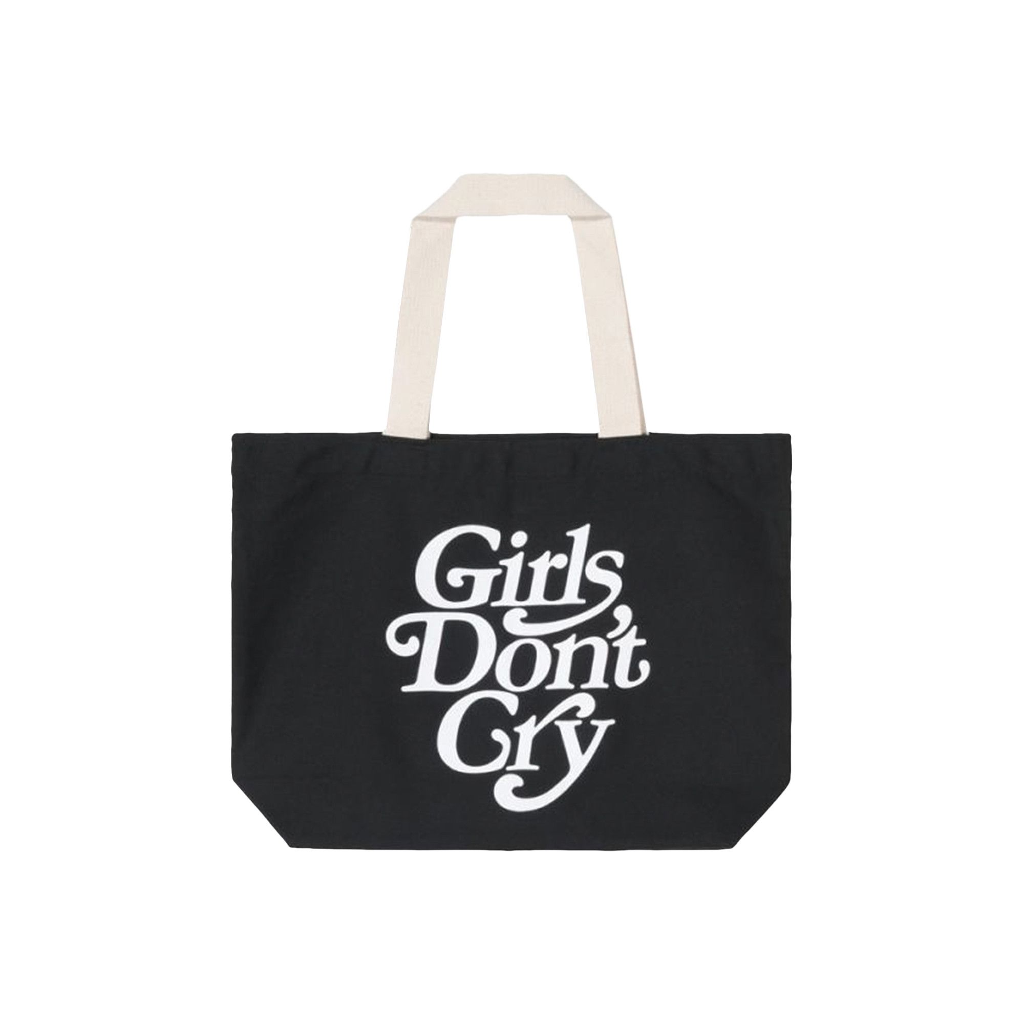 Buy Girls Don't Cry Logo Tote Bag 'Black' - 2109 1FW190409LTB BLAC