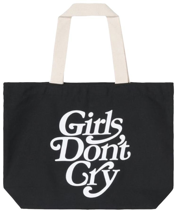 Girls Dont Cry Logo Tote Bag Black