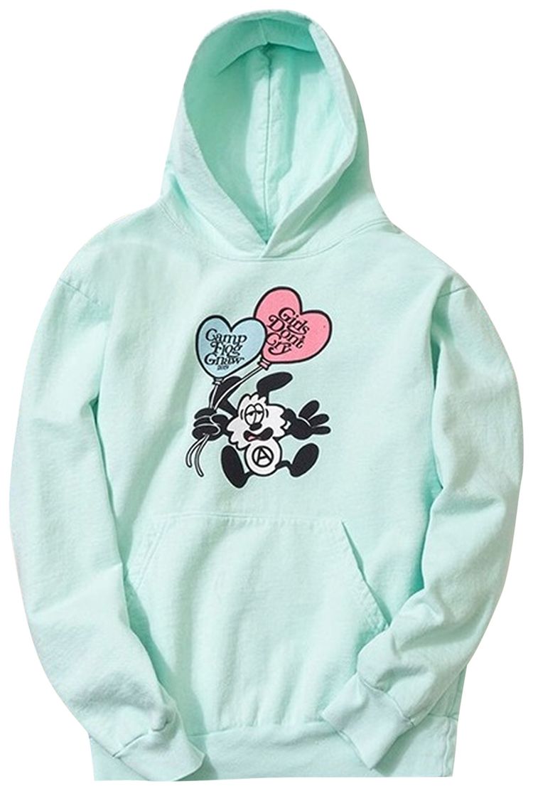 Girls Dont Cry x Camp Flog Gnaw 2019 Hoodie Mint