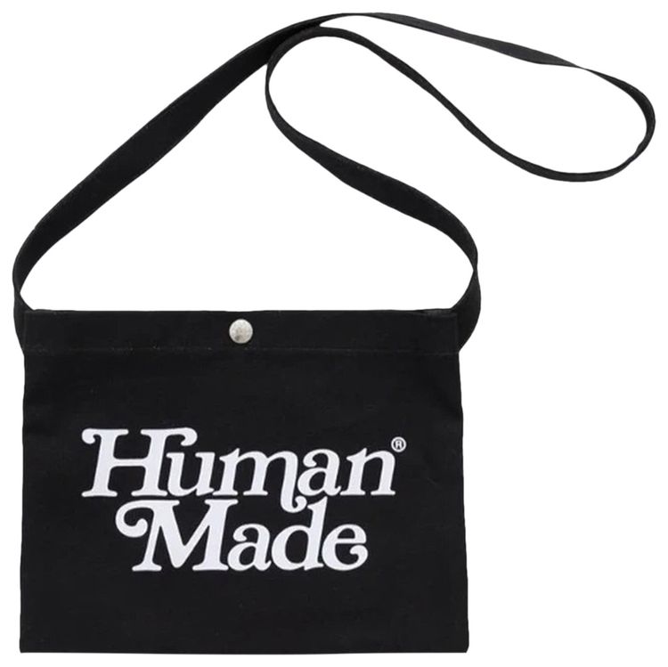 Girls Dont Cry x Human Made Satchel Black